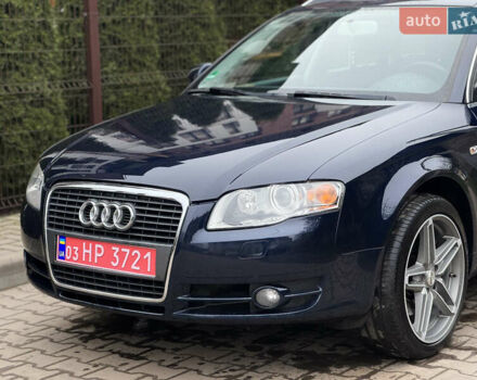 Синий Ауди А4, объемом двигателя 2 л и пробегом 253 тыс. км за 6500 $, фото 2 на Automoto.ua
