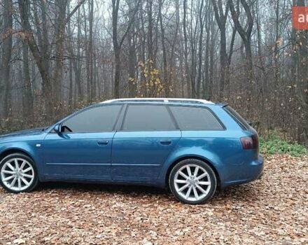 Синій Ауді А4, об'ємом двигуна 2 л та пробігом 284 тис. км за 6500 $, фото 1 на Automoto.ua