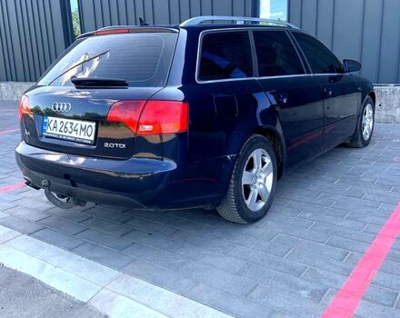 Синий Ауди А4, объемом двигателя 2 л и пробегом 249 тыс. км за 6000 $, фото 3 на Automoto.ua