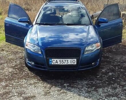 Синий Ауди А4, объемом двигателя 2 л и пробегом 302 тыс. км за 6750 $, фото 7 на Automoto.ua