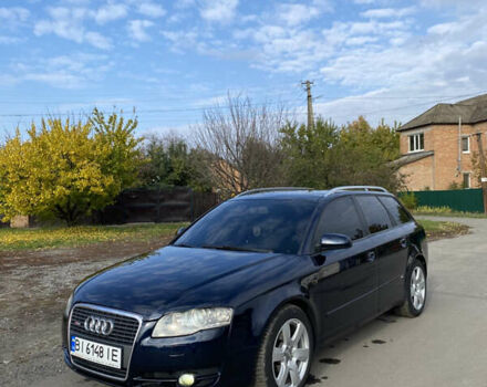 Ауді А4 2006 у Гадяче на Automoto.ua Синій Ауді А4, об'ємом двигуна 2 л та пробігом 318 тис. км за 6700 $, фото 4 на Automoto.ua