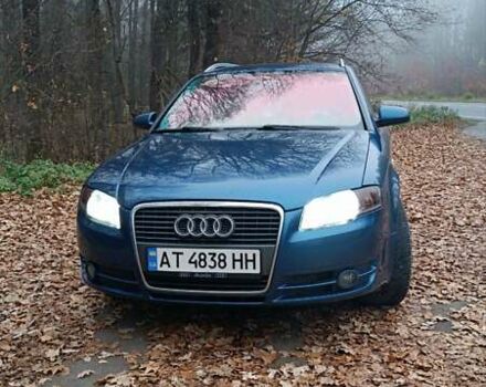 Синій Ауді А4, об'ємом двигуна 2 л та пробігом 284 тис. км за 6500 $, фото 2 на Automoto.ua