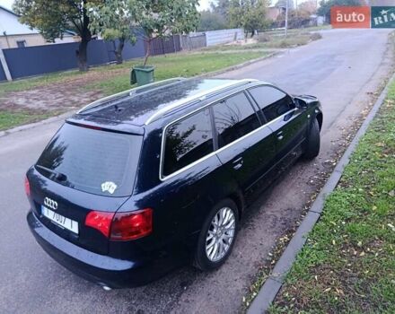 Ауді А4 2007 у Києві на Automoto.ua Синій Ауді А4, об'ємом двигуна 2 л та пробігом 230 тис. км за 6500 $, фото 3 на Automoto.ua
