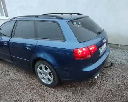 Синий Ауди А4, объемом двигателя 1.9 л и пробегом 370 тыс. км за 5000 $, фото 3 на Automoto.ua