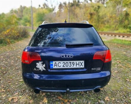 Синий Ауди А4, объемом двигателя 3 л и пробегом 414 тыс. км за 3400 $, фото 6 на Automoto.ua