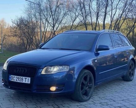 Синий Ауди А4, объемом двигателя 2.7 л и пробегом 300 тыс. км за 5000 $, фото 1 на Automoto.ua