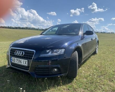 Синий Ауди А4, объемом двигателя 2 л и пробегом 255 тыс. км за 11100 $, фото 3 на Automoto.ua