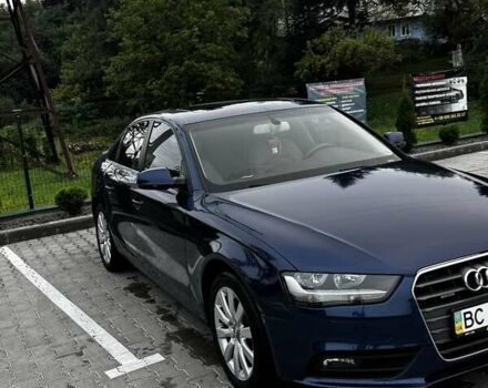 Синий Ауди А4, объемом двигателя 2 л и пробегом 197 тыс. км за 11000 $, фото 1 на Automoto.ua