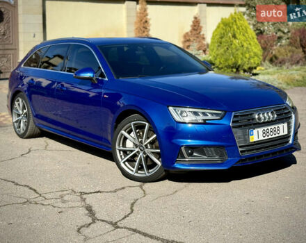Синий Ауди А4, объемом двигателя 3 л и пробегом 210 тыс. км за 21000 $, фото 1 на Automoto.ua