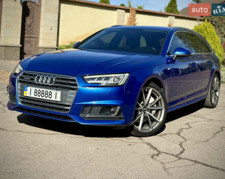 Синий Ауди А4, объемом двигателя 3 л и пробегом 210 тыс. км за 21000 $, фото 4 на Automoto.ua