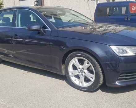 Синий Ауди А4, объемом двигателя 2 л и пробегом 158 тыс. км за 21199 $, фото 1 на Automoto.ua