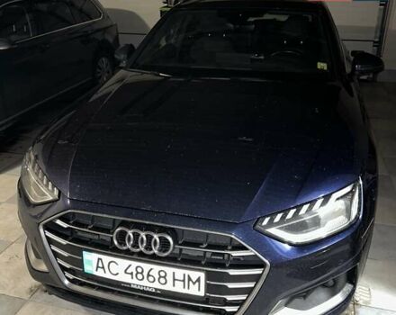 Синий Ауди А4, объемом двигателя 2 л и пробегом 172 тыс. км за 28499 $, фото 1 на Automoto.ua