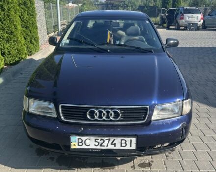 Синій Ауді А4, об'ємом двигуна 1.8 л та пробігом 230 тис. км за 1100 $, фото 1 на Automoto.ua