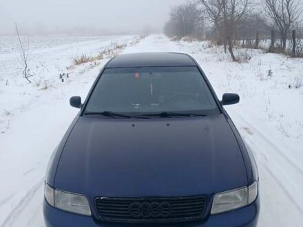 Синий Ауди А4, объемом двигателя 1.6 л и пробегом 443 тыс. км за 2300 $, фото 1 на Automoto.ua