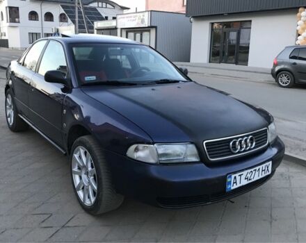 Синій Ауді А4, об'ємом двигуна 1.8 л та пробігом 353 тис. км за 2700 $, фото 1 на Automoto.ua