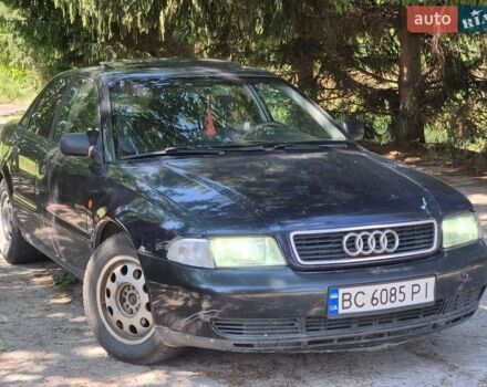 Синий Ауди А4, объемом двигателя 1.8 л и пробегом 330 тыс. км за 750 $, фото 1 на Automoto.ua