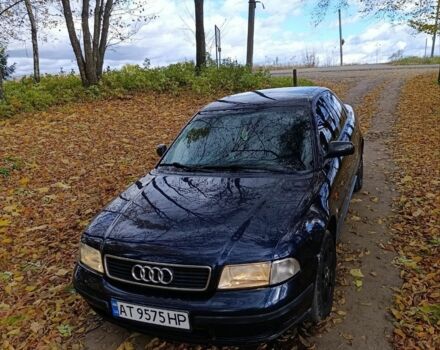 Ауди А4 1996 в Тлумаче на Automoto.ua Синий Ауди А4, объемом двигателя 1.8 л и пробегом 250 тыс. км за 3100 $, фото 1 на Automoto.ua