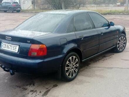 Синий Ауди А4, объемом двигателя 1.8 л и пробегом 376 тыс. км за 3400 $, фото 1 на Automoto.ua