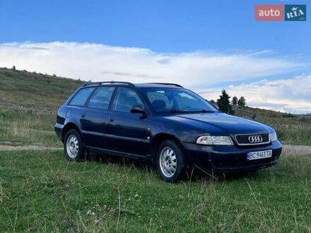Синий Ауди А4, объемом двигателя 1.9 л и пробегом 425 тыс. км за 2550 $, фото 1 на Automoto.ua