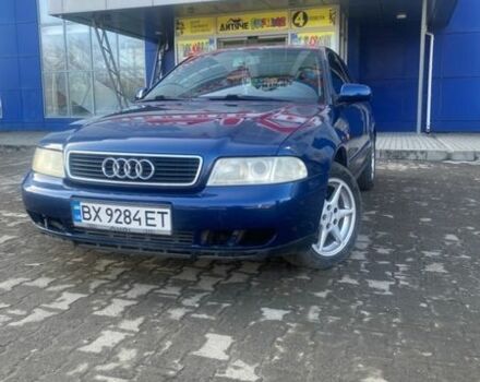 Синій Ауді А4, об'ємом двигуна 1.9 л та пробігом 366 тис. км за 4200 $, фото 1 на Automoto.ua