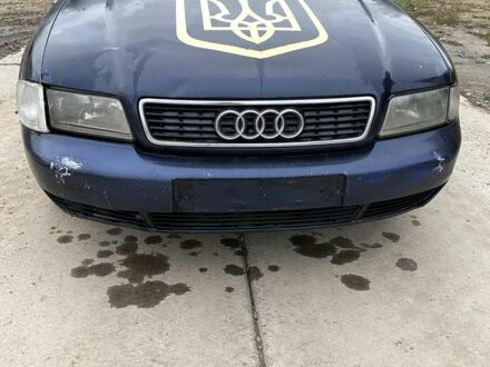 Синий Ауди А4, объемом двигателя 1.9 л и пробегом 280 тыс. км за 1300 $, фото 1 на Automoto.ua