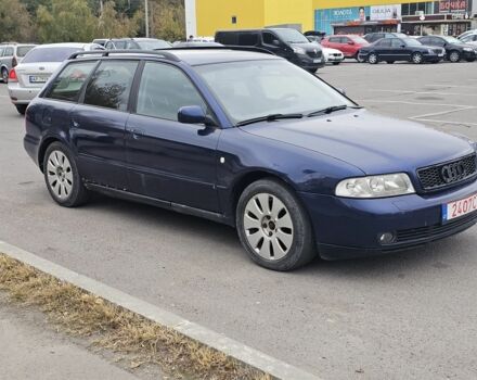 Синий Ауди А4, объемом двигателя 2 л и пробегом 250 тыс. км за 2300 $, фото 1 на Automoto.ua