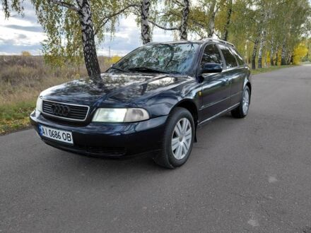 Синий Ауди А4, объемом двигателя 1.9 л и пробегом 470 тыс. км за 2700 $, фото 1 на Automoto.ua