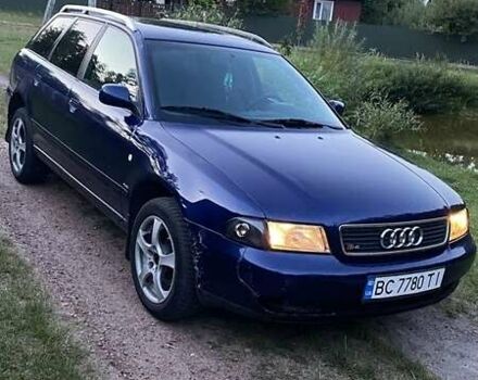 Синий Ауди А4, объемом двигателя 1.9 л и пробегом 447 тыс. км за 3700 $, фото 1 на Automoto.ua