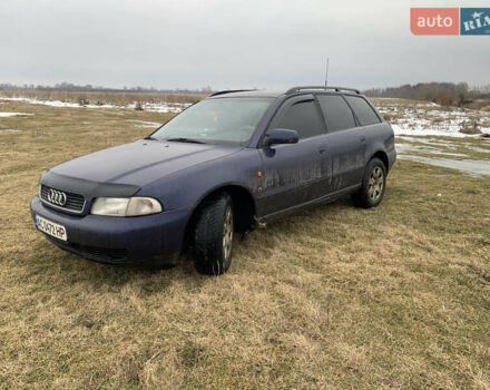 Синій Ауді А4, об'ємом двигуна 1.9 л та пробігом 400 тис. км за 4000 $, фото 1 на Automoto.ua