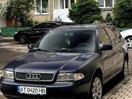 Ауди А4 1998 в Ивано-Франковске на Automoto.ua Синий Ауди А4, объемом двигателя 1.9 л и пробегом 350 тыс. км за 3200 $, фото 1 на Automoto.ua