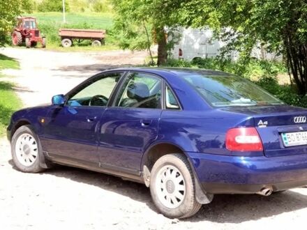 Синій Ауді А4, об'ємом двигуна 1.6 л та пробігом 170 тис. км за 3853 $, фото 1 на Automoto.ua