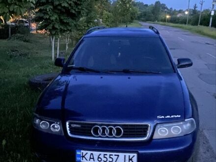 Синій Ауді А4, об'ємом двигуна 2.4 л та пробігом 400 тис. км за 3700 $, фото 1 на Automoto.ua