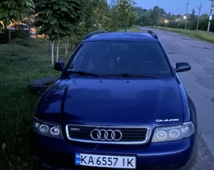 Синій Ауді А4, об'ємом двигуна 2.4 л та пробігом 400 тис. км за 3700 $, фото 1 на Automoto.ua