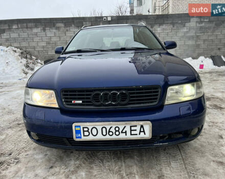 Синий Ауди А4, объемом двигателя 2.5 л и пробегом 404 тыс. км за 2999 $, фото 1 на Automoto.ua