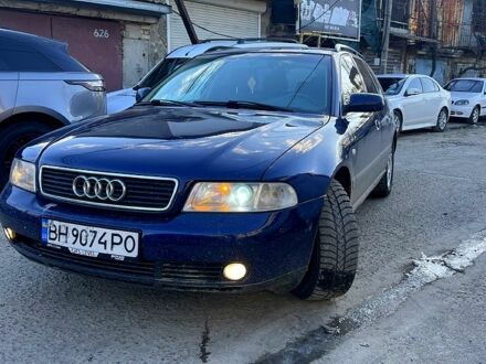 Синий Ауди А4, объемом двигателя 1.9 л и пробегом 400 тыс. км за 3700 $, фото 1 на Automoto.ua