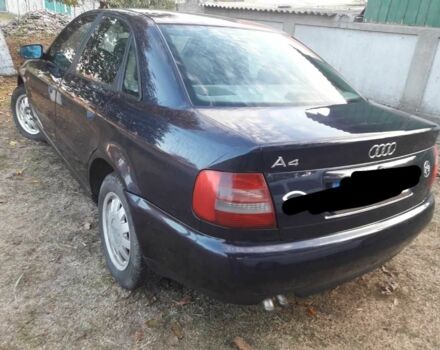 Синий Ауди А4, объемом двигателя 1.9 л и пробегом 440 тыс. км за 3900 $, фото 1 на Automoto.ua
