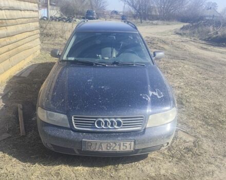 Синій Ауді А4, об'ємом двигуна 1.9 л та пробігом 400 тис. км за 1100 $, фото 1 на Automoto.ua
