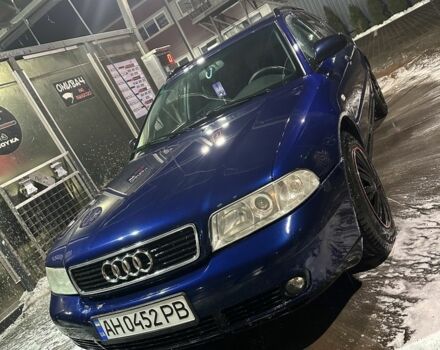 Синий Ауди А4, объемом двигателя 1.9 л и пробегом 450 тыс. км за 4000 $, фото 1 на Automoto.ua