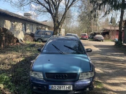 Синий Ауди А4, объемом двигателя 1.9 л и пробегом 400 тыс. км за 1550 $, фото 1 на Automoto.ua