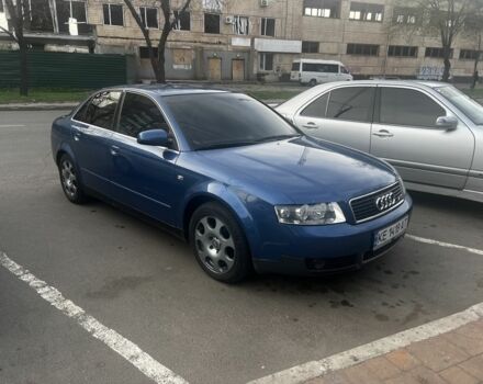 Синій Ауді А4, об'ємом двигуна 2 л та пробігом 316 тис. км за 5500 $, фото 1 на Automoto.ua