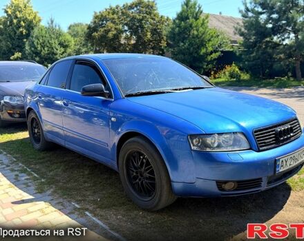 Синий Ауди А4, объемом двигателя 2.5 л и пробегом 250 тыс. км за 3500 $, фото 1 на Automoto.ua