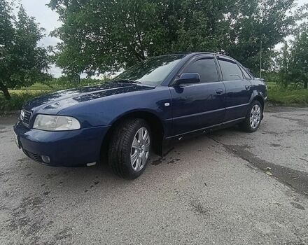 Синий Ауди А4, объемом двигателя 1.8 л и пробегом 373 тыс. км за 4100 $, фото 1 на Automoto.ua