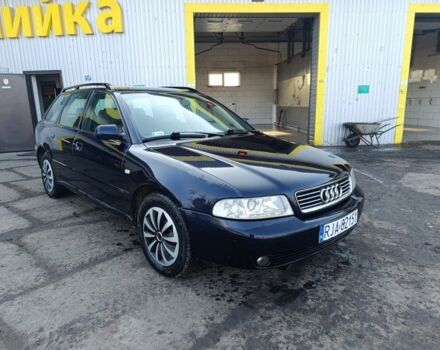 Синий Ауди А4, объемом двигателя 1.9 л и пробегом 333 тыс. км за 1600 $, фото 1 на Automoto.ua