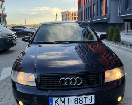 Синий Ауди А4, объемом двигателя 1.9 л и пробегом 209 тыс. км за 1950 $, фото 1 на Automoto.ua