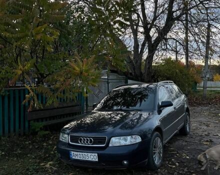 Синій Ауді А4, об'ємом двигуна 1.9 л та пробігом 545 тис. км за 3000 $, фото 1 на Automoto.ua