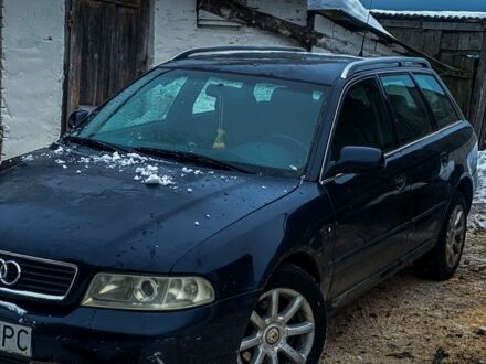 Синій Ауді А4, об'ємом двигуна 1.9 л та пробігом 400 тис. км за 1400 $, фото 1 на Automoto.ua