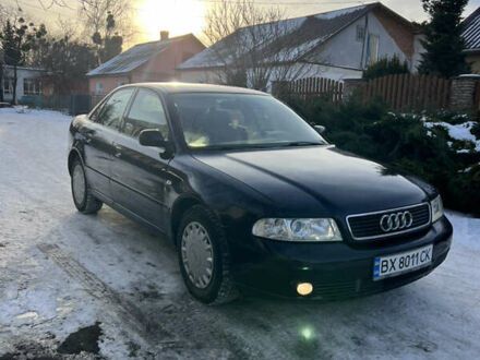 Синий Ауди А4, объемом двигателя 1.9 л и пробегом 400 тыс. км за 3450 $, фото 1 на Automoto.ua