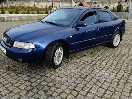 Синий Ауди А4, объемом двигателя 1.8 л и пробегом 370 тыс. км за 4300 $, фото 1 на Automoto.ua