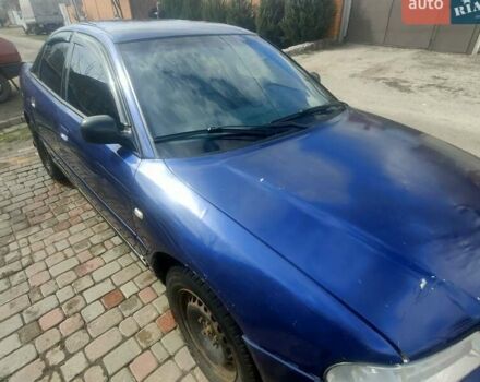 Синий Ауди А4, объемом двигателя 1.8 л и пробегом 406 тыс. км за 3000 $, фото 1 на Automoto.ua