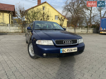 Синій Ауді А4, об'ємом двигуна 1.9 л та пробігом 360 тис. км за 5500 $, фото 1 на Automoto.ua